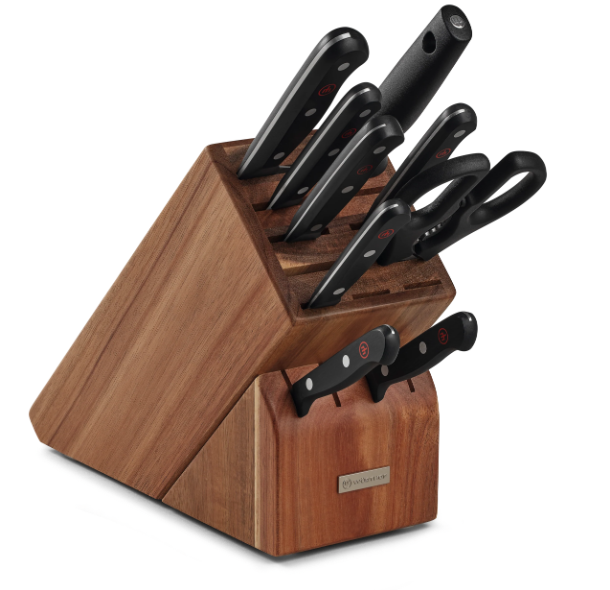 WUSTHOF 1095071002 GOURMET Gourmet 10pc Block Set, Acacia