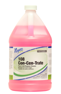 Nyco Products NL108-G4 108 ConCenTrate Floor  All Purpose Cleaner 1 GAL