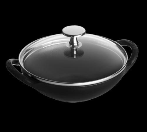 Zwilling  Cast Iron - Minis 1311723 0.5-qt Baby Wok - Black