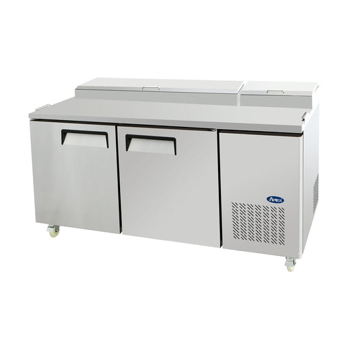 Atosa USA, Inc. MPF8202GR Atosa Refrigerated Pizza Prep Table